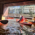 Padling gjennom tunnelen på Akerselva