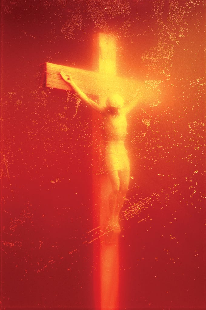 Andres Serrano, Piss Christ, 1987 artworks