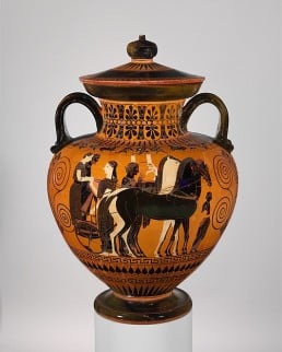 Terracotta neck-amphora