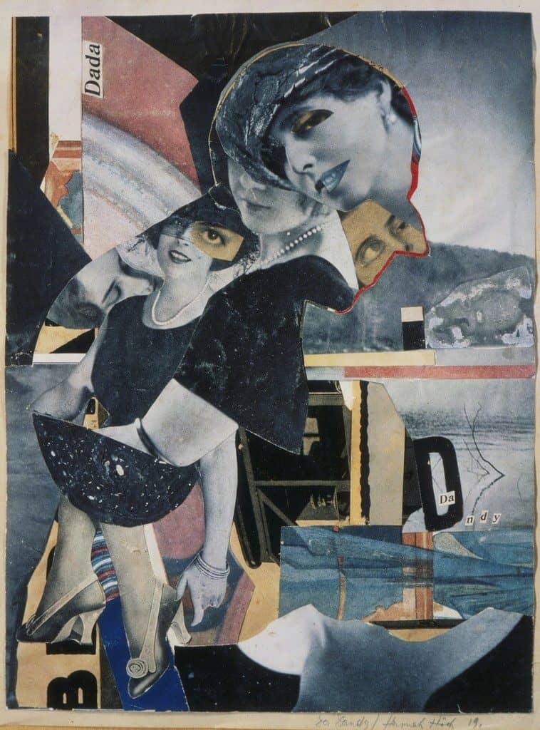 Dadaism: Hannah Höch, Da-Dandy, 1919.