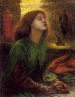 Dante Gabriel Rossetti, Beata Beatrix. Muse definition