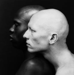 Robert Mapplethorpe, Ken Moody and Robert Sherman, 1984, Platinum print