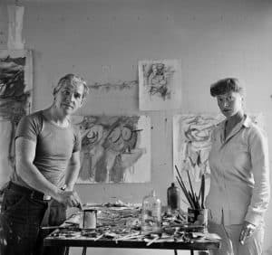 Elaine and Willem de Kooning