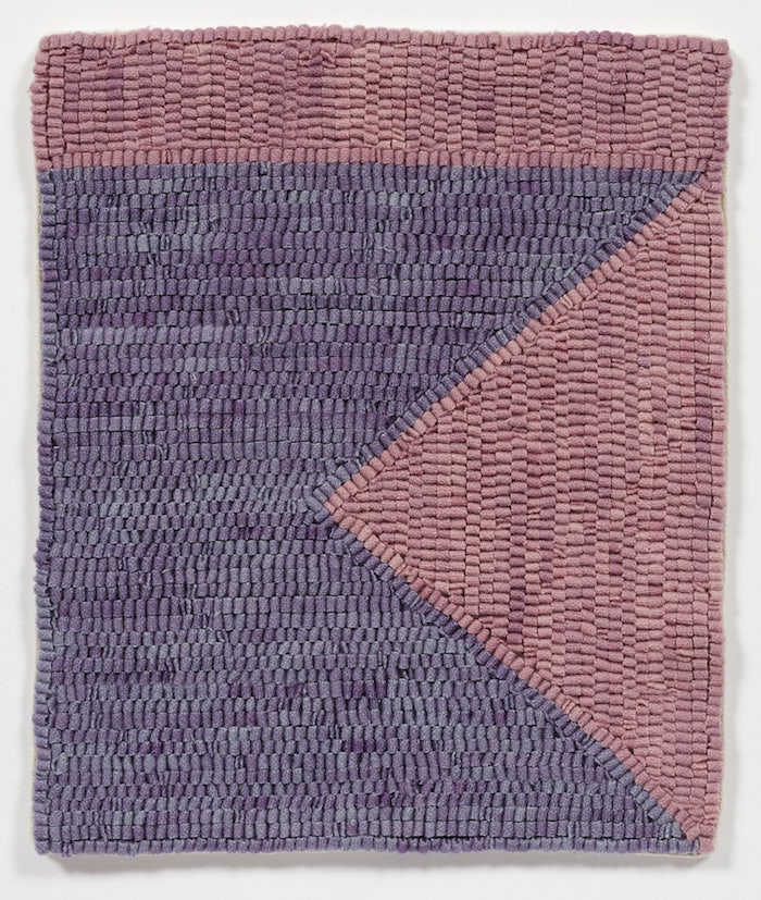 Altoon Sultan - Hand dyed wool on linen