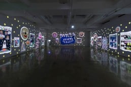 Hannah Epstein. Do You Want A Free Trip To Outer Space?, Installation View