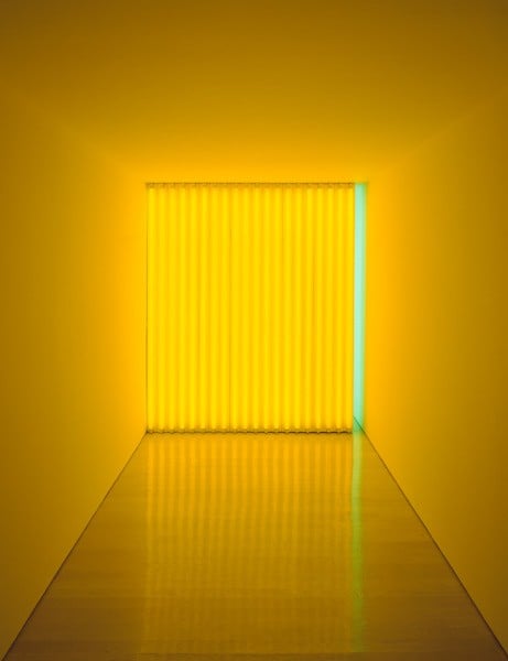 Dan Flavin, Untitled (To Jan and Ron Greenberg), 1972-73. Photo: David Heald, courtesy of Guggenheim