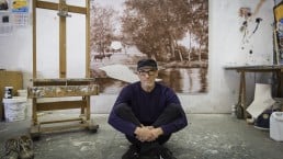 Paco Pomet in his studio