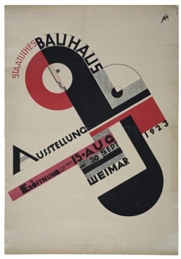 Bauhaus exhibition poster