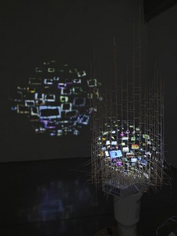 Sarah Sze, Project room projection detail