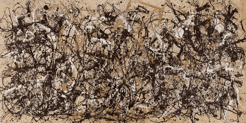 Abstract expressionism. Jackson Pollock, Autumn Rhythm, 1950. 