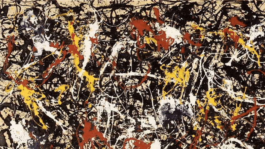 Jackson Pollock, Convergence, 1952. 