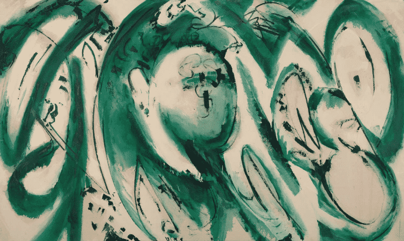 Lee Krasner, Portrait in Green, 1969