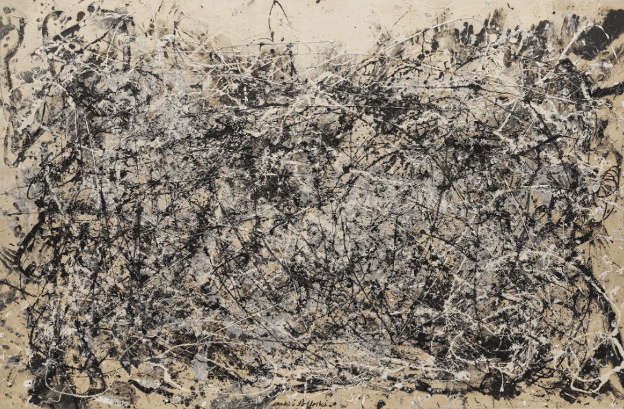 Jackson Pollock, Number 1A, 1948. Abstract expressionism.