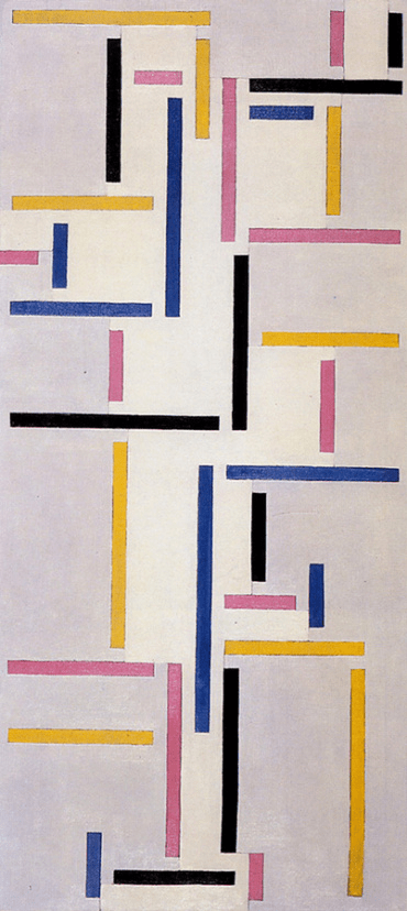 Theo van Doesburg, Rhythm of a Russian Dance, 1918