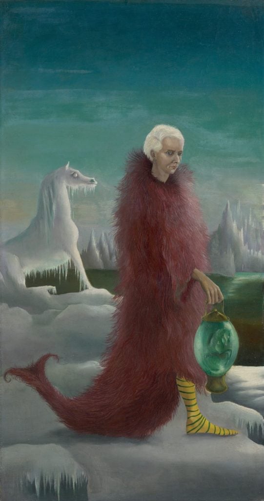 Portrait of Max Ernst (1939) by Leonora Carrington
