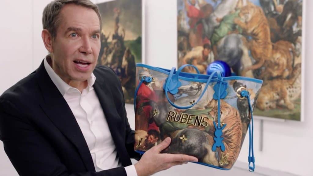 Jeff Koon, Louis Vuitton bag 'Masters Collection'