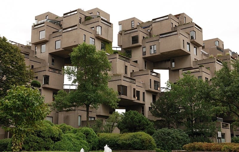 HABITAT 67 in Montreal, Canada