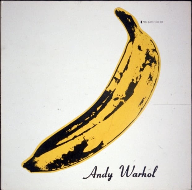 The Velvet Underground & Nico original cover, designed by Andy Warhol, 1967