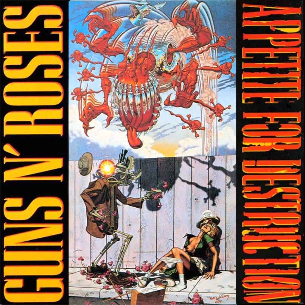 Appetite for Destruction from Robert Williams' artwork, 1987