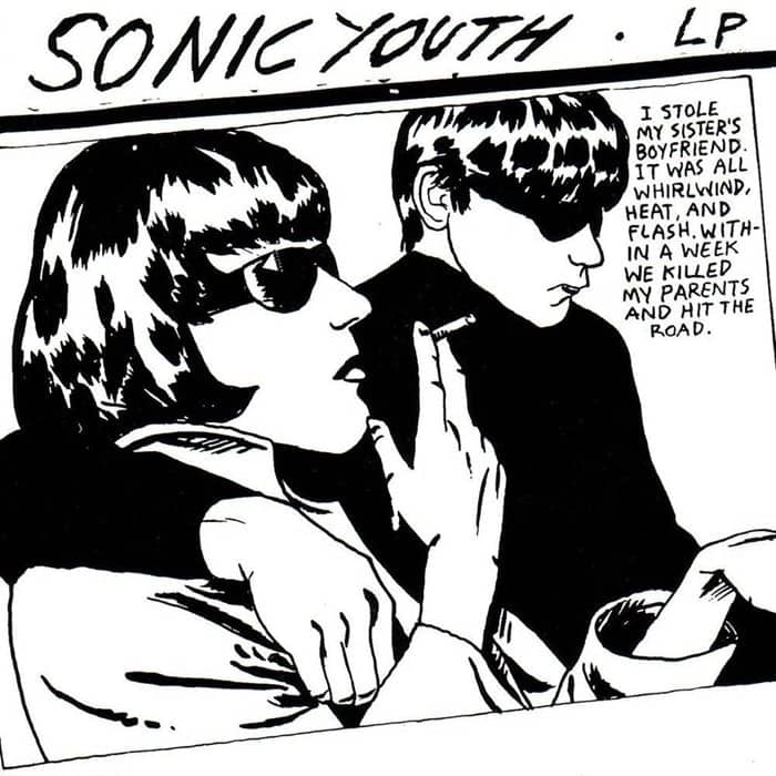 Sonic Youth, Goo designed by Raymond Pettibon, 1990