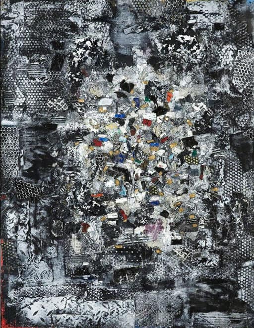 Jack Whitten, Mask of God I (For Joseph Campbell), 1987. 