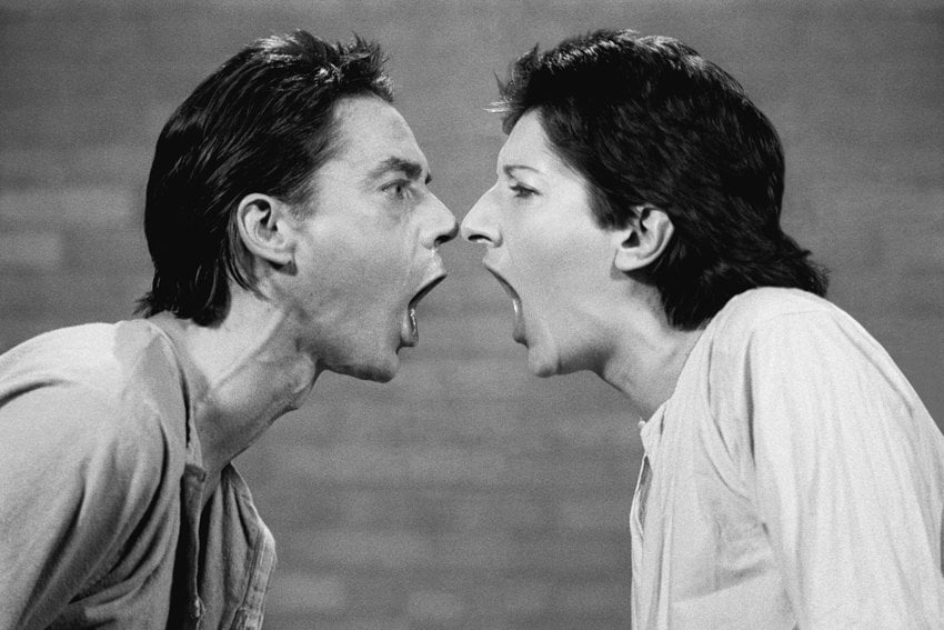 Ulay and Marina Abramović, AAA-AAA, 1977