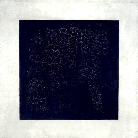 Kazimir Malevich, Black Square, an example of famous abstract art