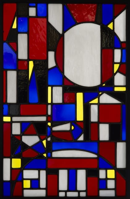 Joaquín Torres-García - Constructivist Glass - 1948