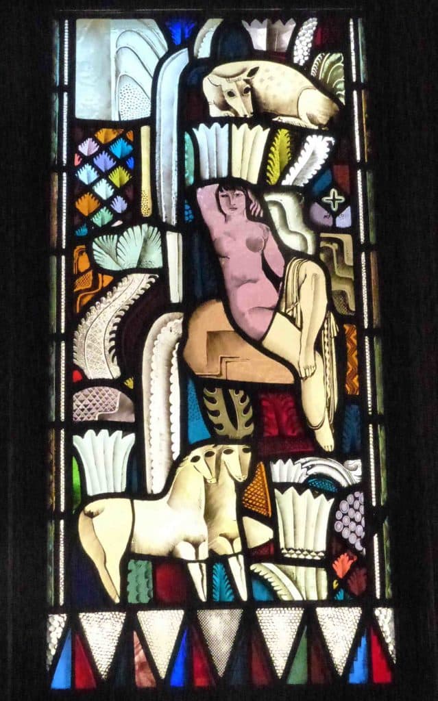 Edgar Miller, Stained Glass