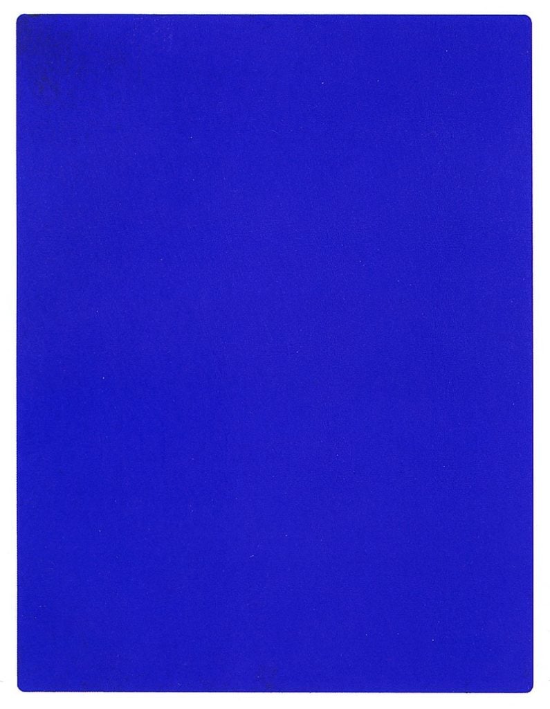 Yves Klein - IKB 191 - 1962