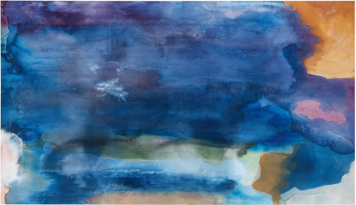 color field painting helen frankenthaler