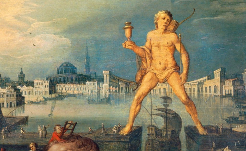 The Colossus of Rhodes (1570) - Louis de Caullery