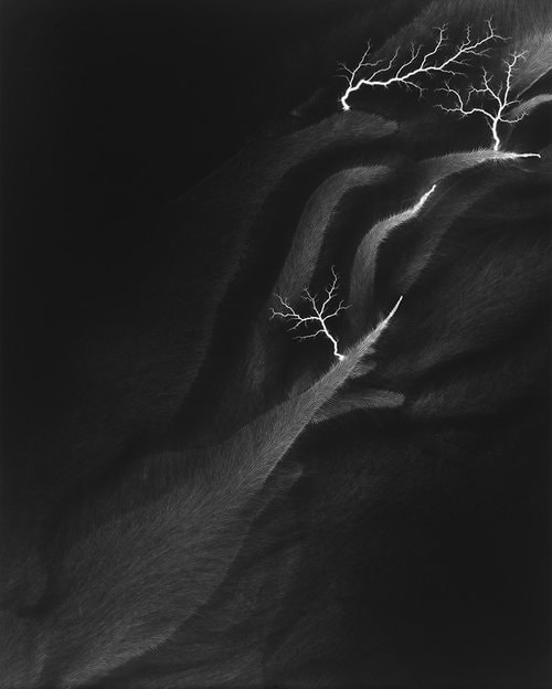 Hiroshi Sugimoto - Lightning Fields 142 - 2009