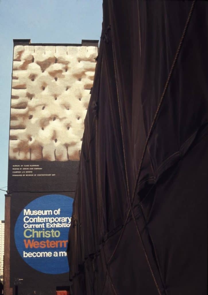 Christo (Christo Javacheff), Museum of Contemporary Art-Chicago Project.