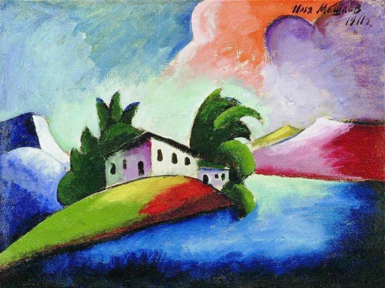 Ilya Mashkov - Landscape - 1991