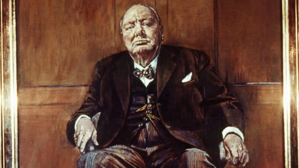 Wiston Churchill's Portrait - Graham Sutherland - 1954