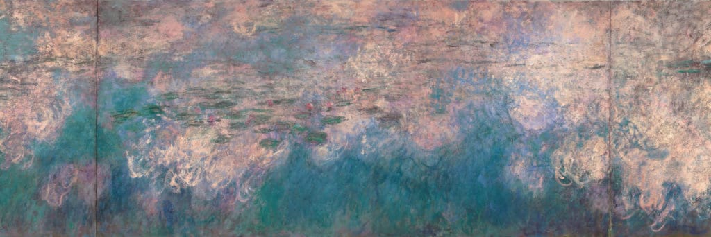 Lost Artwork: Waterlilies Panel - Claude Monet - 1914-1926