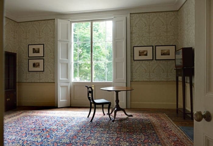 Interior view of J.W. Turner home