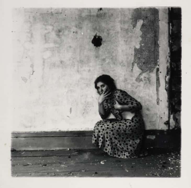 Francesca Woodman - Untitled, from Polka Dots Series, Providence, Rhode Island - 1976