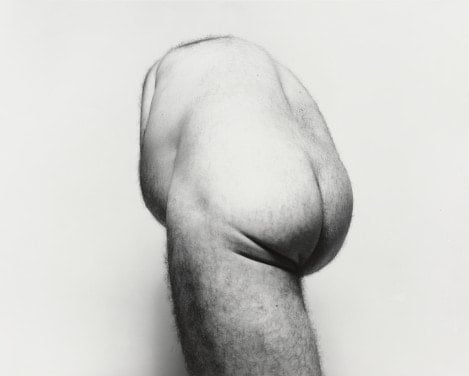 John Coplans - Back Torso from Below - 1985