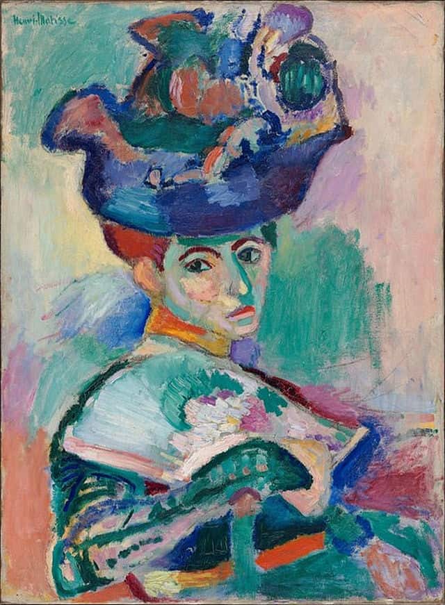 Henri Matisse - Femme au chapeau - 1905