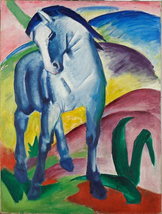 Franz Marc - Blue Horse I - 1911