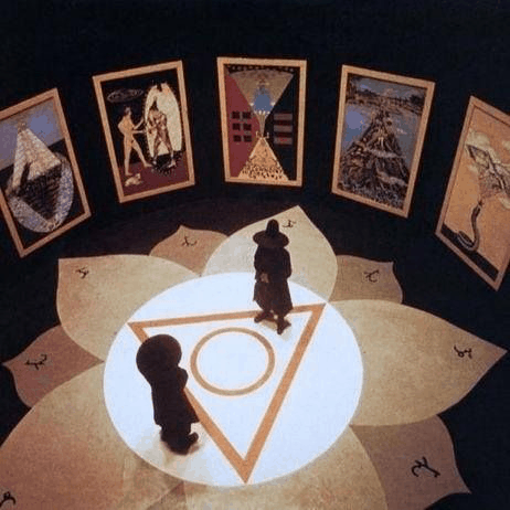 The Tarot Room, still from Holy Mountain