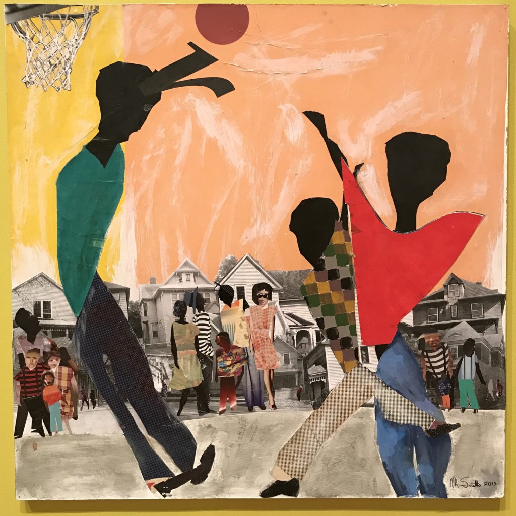 Basketball at Central High School Grounds (2013) by Melvin Smith