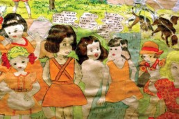 The story of the Vivian sisters against the Glandelinians by Henry Darger