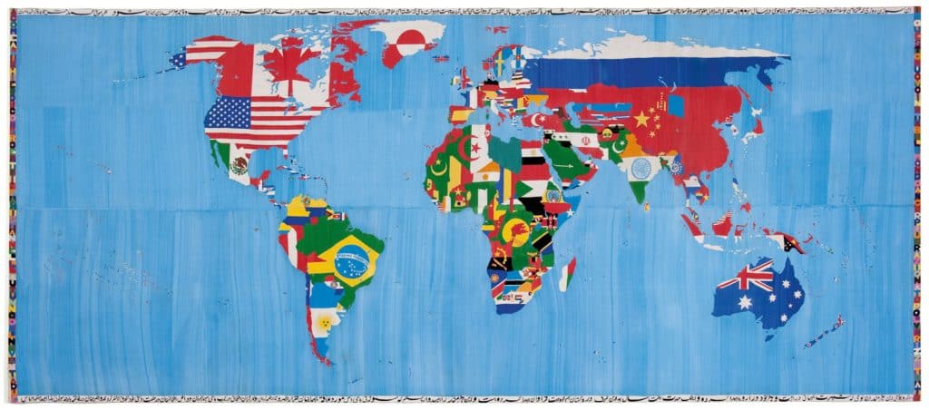 Alighiero Boetti, Mappa, 1989-1994