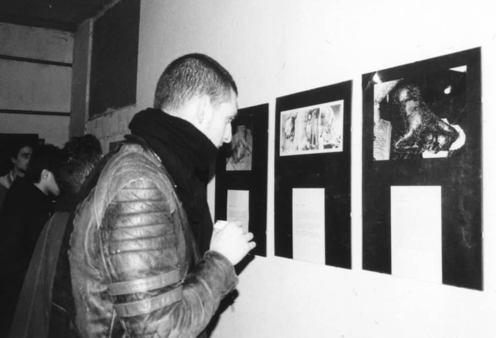 Darko Maver, Censored Works - installation view, Bologna 1999