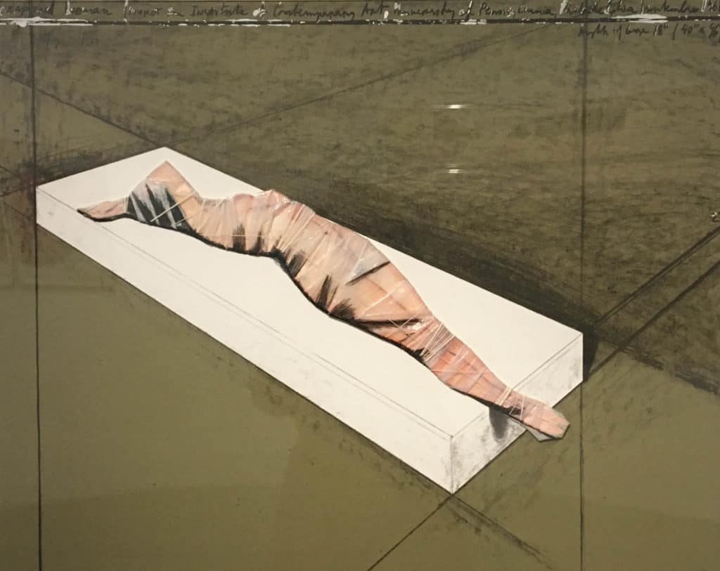 Christo, Wrapped Woman, 1968