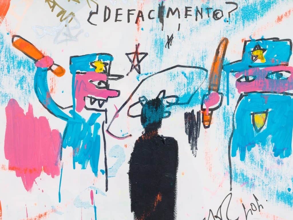 Jean-Michel Basquiat, Defacement (The Death of Michael Stewart), 1983.