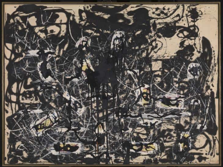 Jackson Pollock, Yellow Islands, 1952